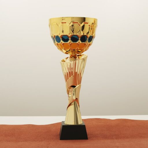 Кубок нагородний K6042B Висота 34см, D чаші 140мм