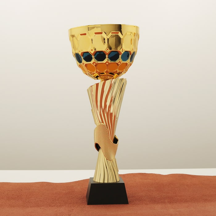 Кубок нагородний K6042B Висота 34см, D чаші 140мм