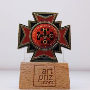 Орден литий "За бойові заслуги" УНСО 50х50мм Артприз 1346N5