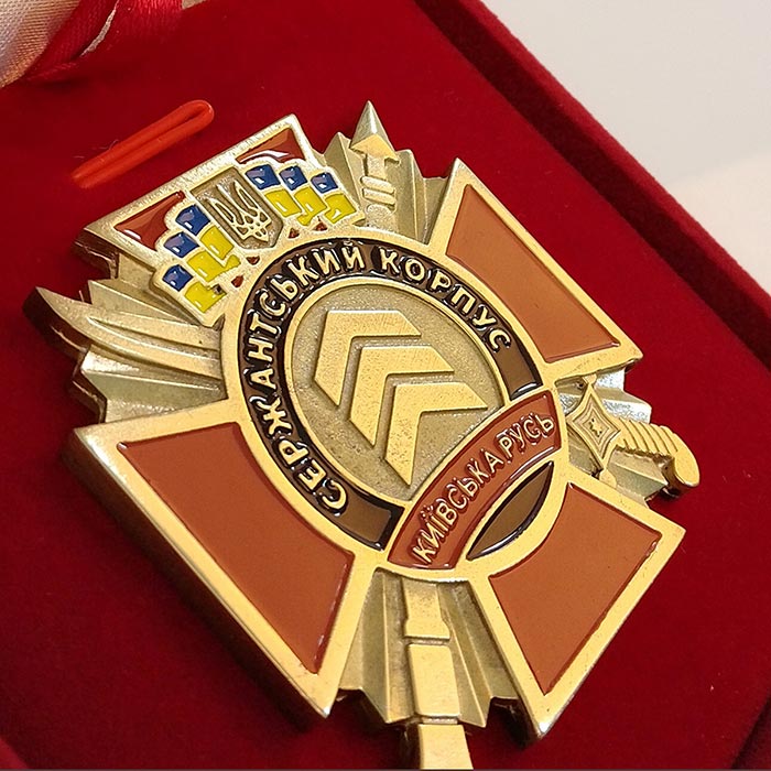 Орден Сержантський Корпус 5х5см Артприз 3452-5