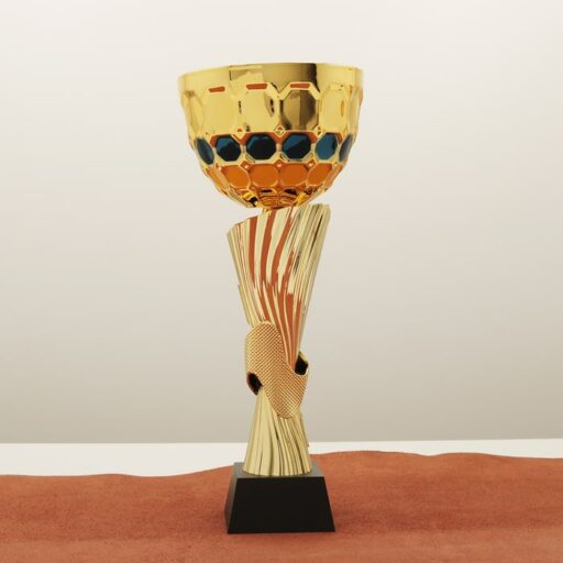 Кубок нагородний K6042C Висота 30см, D чаші 120мм