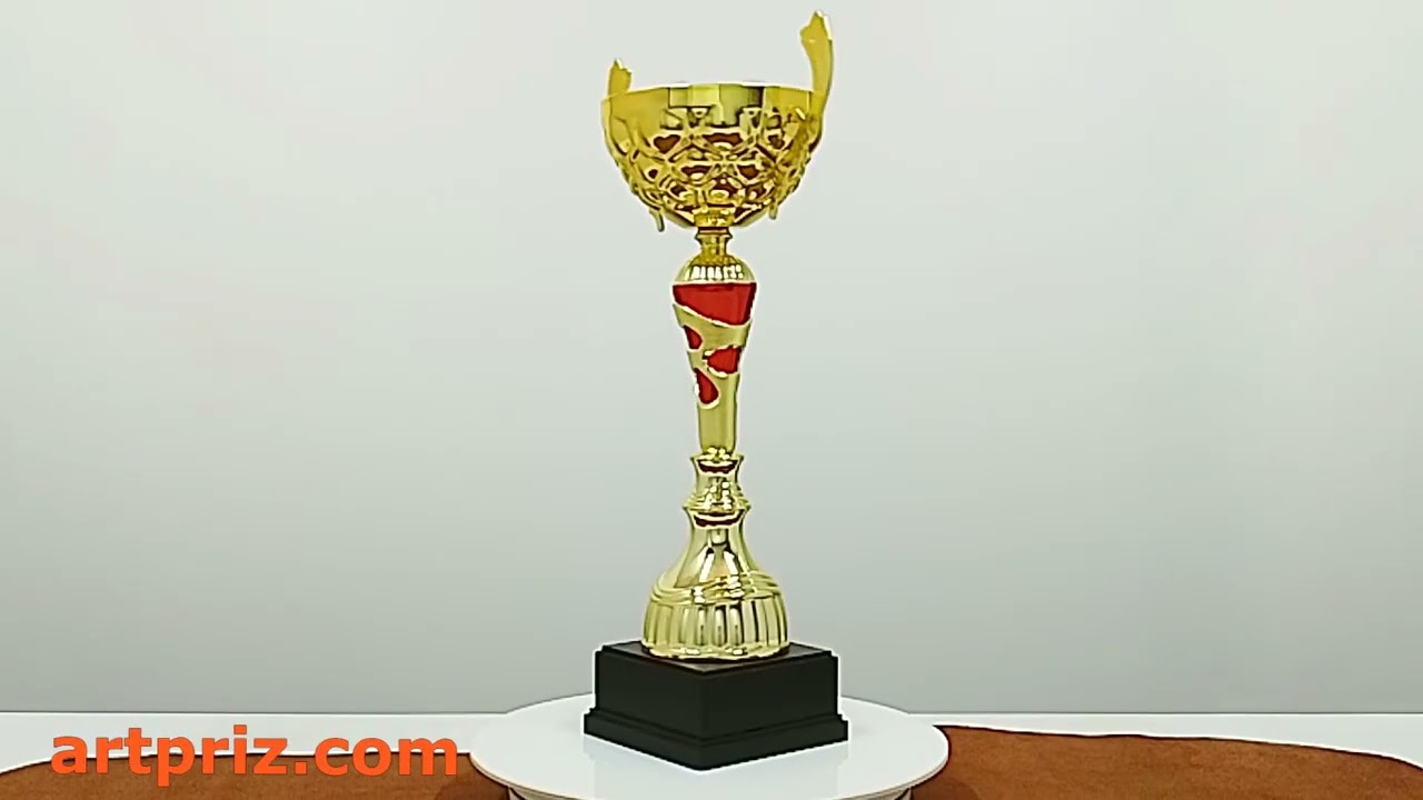 Кубок нагородний K6044B Чаша Д14см Висота 44см