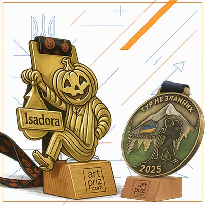литі медалі артприз