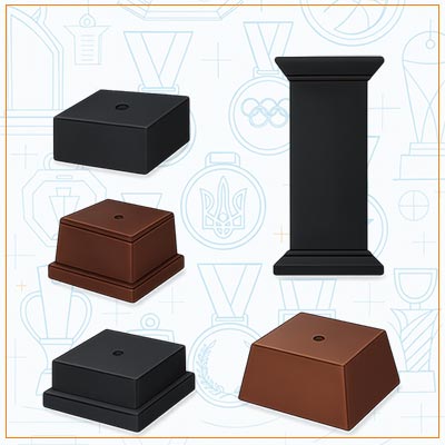 основи мармурові дерев'яні для нагород