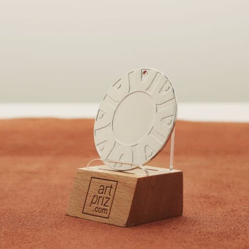 Медаль універсальна MA5019 срібна D50мм жетон D25мм