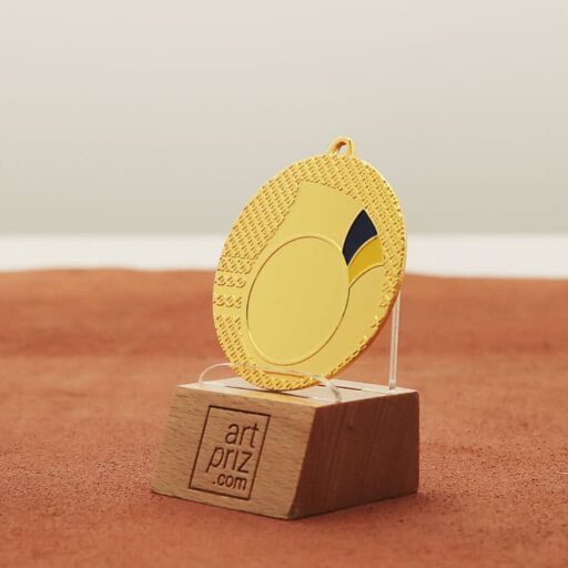 Медаль універсальна MA5020 золота D50мм жетон D25мм