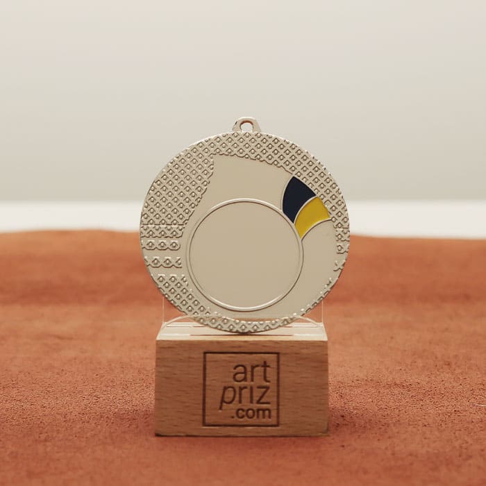 Медаль універсальна MA5020 срібна D50мм жетон D25мм