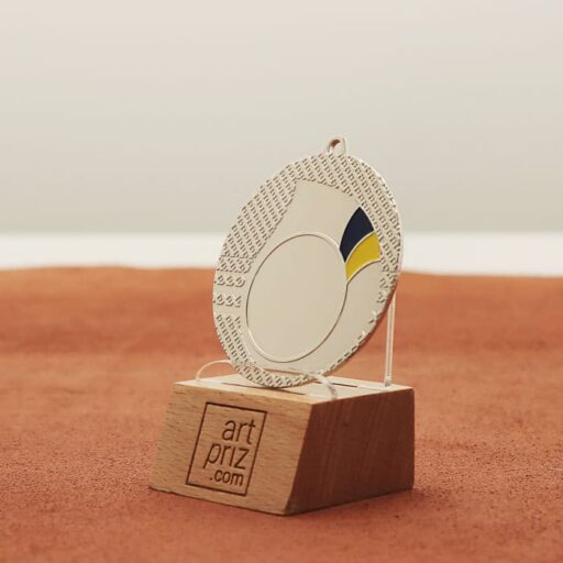 Медаль універсальна MA5020 срібна D50мм жетон D25мм