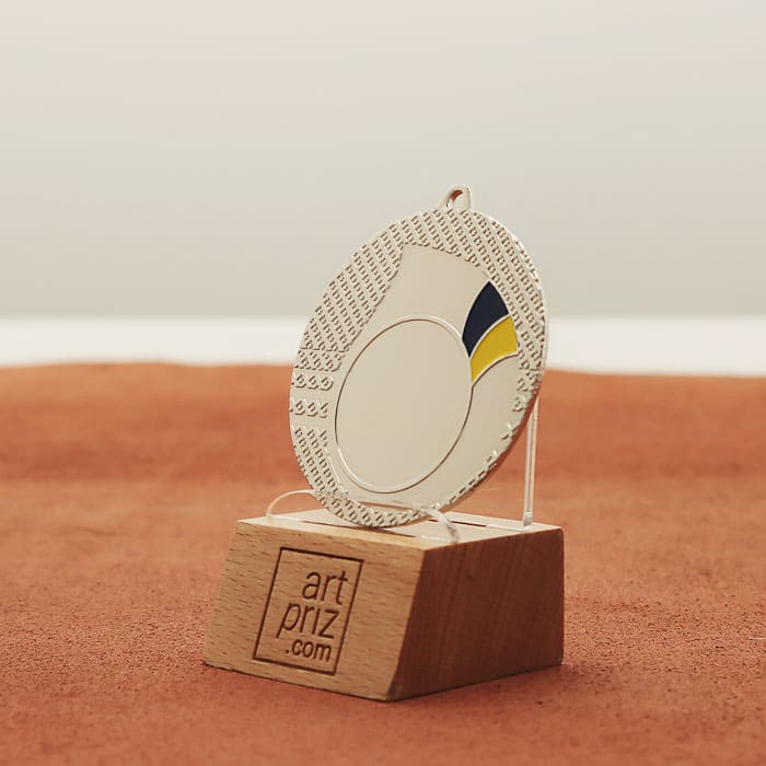 Медаль універсальна MA5020 срібна D50мм жетон D25мм