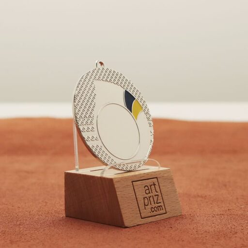 Медаль універсальна MA5020 срібна D50мм жетон D25мм