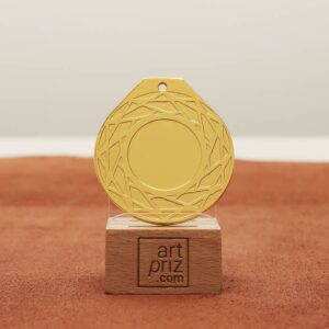 Медаль універсальна MA5017 золота D50мм жетон D25мм