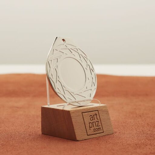 Медаль універсальна MA5017 срібна D50мм жетон D25мм