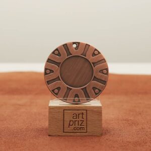 Медаль універсальна MA5019 бронзова D50мм жетон D25мм