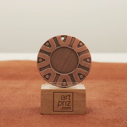 Медаль універсальна MA5019 бронзова D50мм жетон D25мм