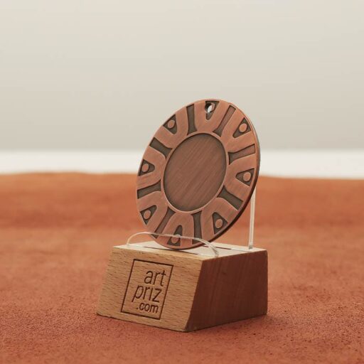 Медаль універсальна MA5019 бронзова D50мм жетон D25мм