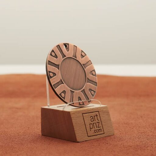 Медаль універсальна MA5019 бронзова D50мм жетон D25мм