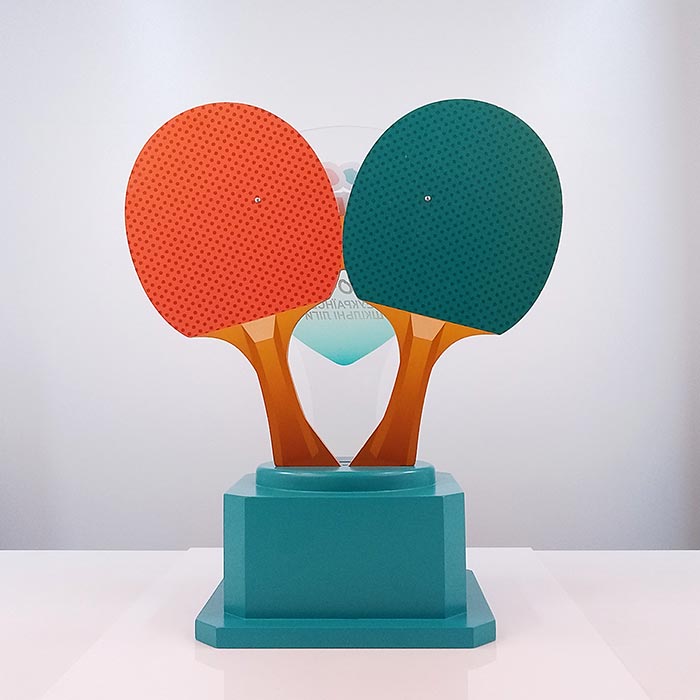 Кубок «Шкільна Ліга» з настільного тенісу 56 см Артприз T168-6