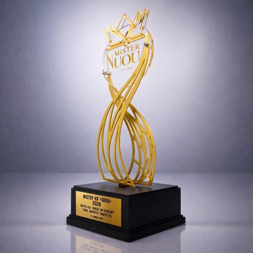 Нагорода МІСТЕР НУ «ОЮА» 2026р. h40см Артприз (3892-5)