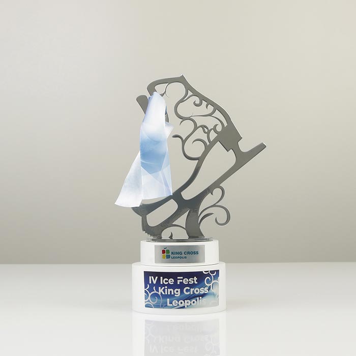 Нагорода для змагань з фігурного катання на ковзанах 21х12см Артприз 3849-5