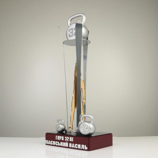Кубок Рекордсмен Світу з Гирьовогу спорту, h70см Артприз 3513-5