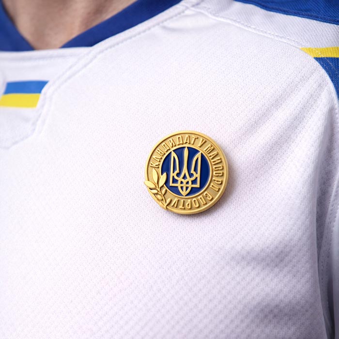 Значок «Кандидат у майстри спорту» Ø25 мм (метал + емаль) Артприз 552-6