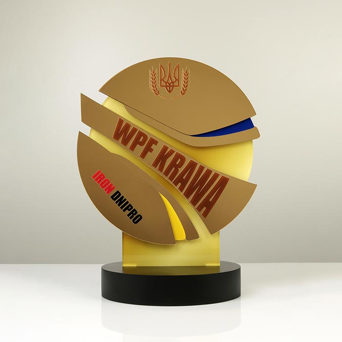 Нагорода IRON DNIPRO WPF KRAWA 32x23см Артприз 7783-5
