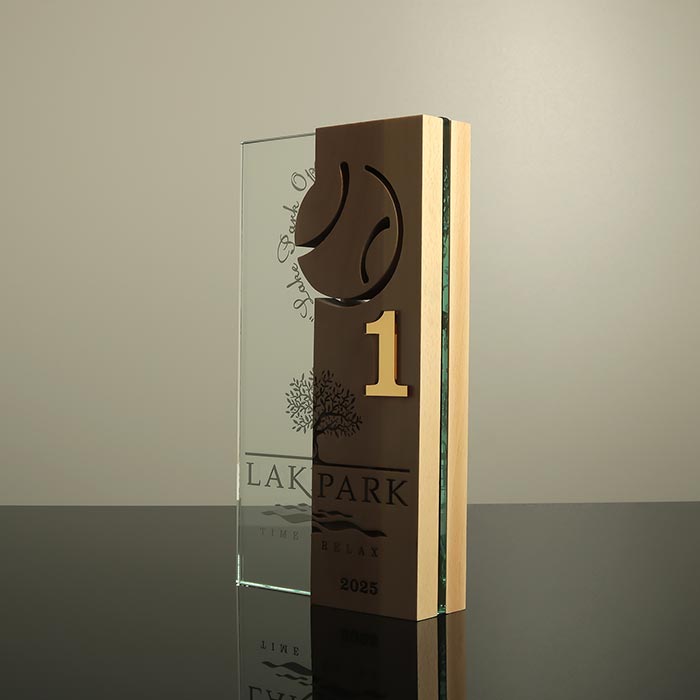 Приз індивідуальний Lake Park Теніс 30х17см Артприз 6166-5