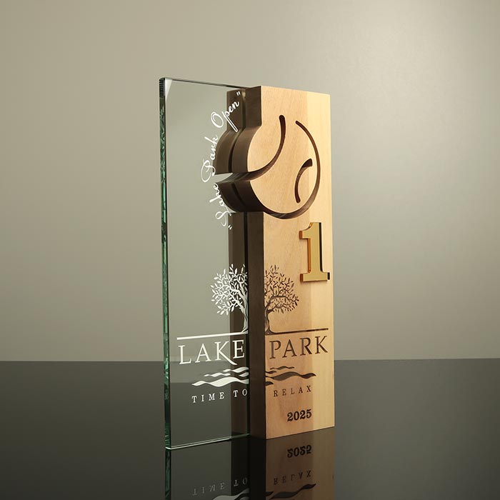 Приз індивідуальний Lake Park Теніс 30х17см Артприз 6166-5