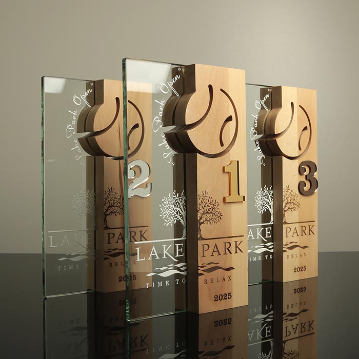 Приз індивідуальний Lake Park Теніс 30х17см Артприз 6166-5