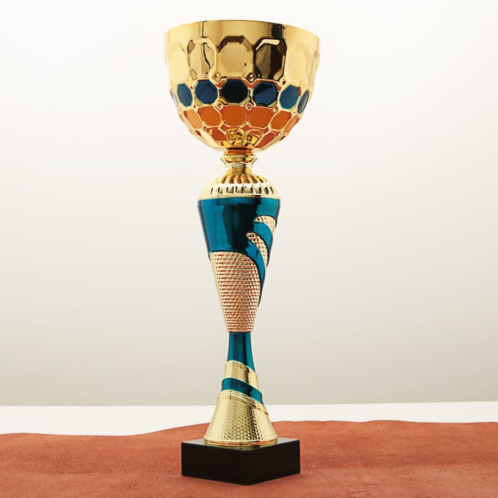 Кубок нагородний MA5118C золотий на мармуровій основі H32см, D Чаші 12см