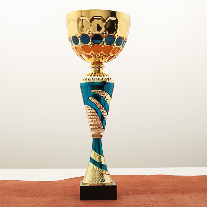 Кубок нагородний MA5118C золотий на мармуровій основі H32см, D Чаші 12см