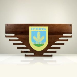 Медальниця дерев'яна з буку 65х32см Артприз 9088-5