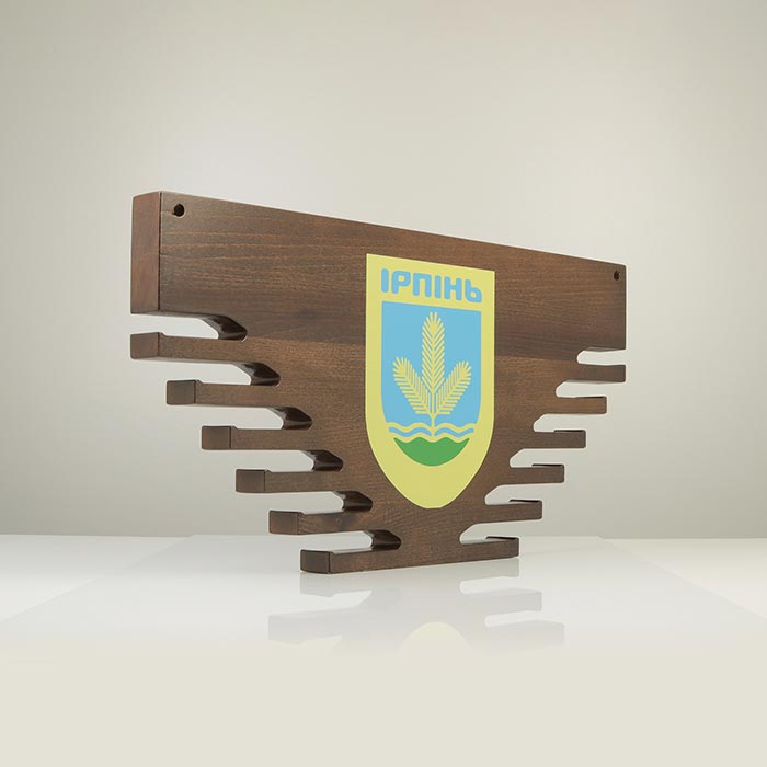 Медальниця дерев'яна з буку 65х32см Артприз 9088-5