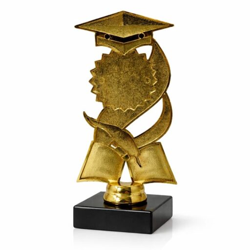 Статуетка шкільна 19.5 см, на мармуровій основі, жетон 37 мм Артприз (ST19S26)