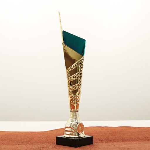 Кубок нагородний K5115B золотий на мармуровій основі H33см