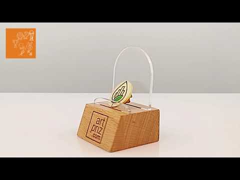 Металевий значок Ø20 мм на замовлення - травлення, брендові значки | Артприз 3414-5