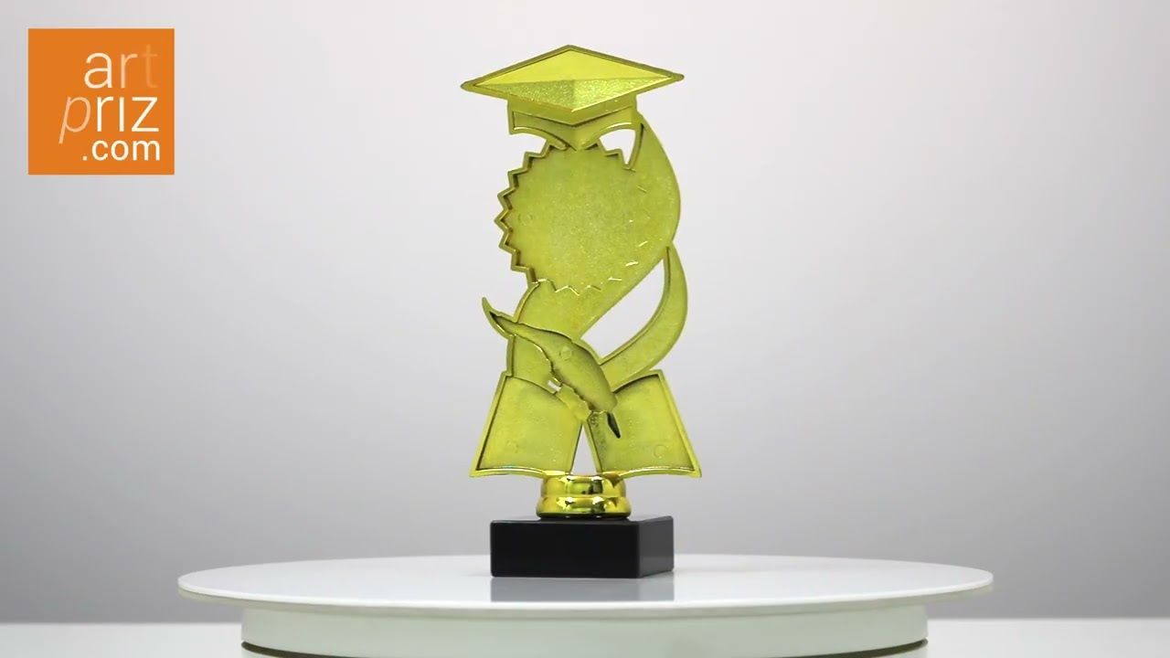 Шкільна пластикова нагородна фігурка «Знання», 17,5 см Артприз (ST1726F)