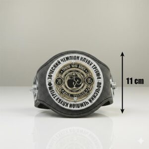 Сувенірний чемпіонський пояс з боксу 45х11см Артприз 1996-5