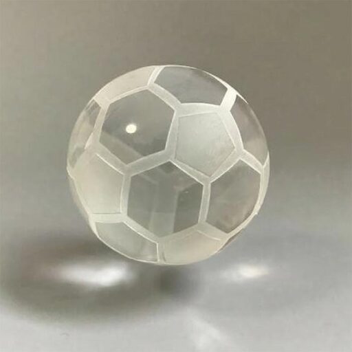 Скляний футбольний м'яч GL-91I D 50мм Артприз GL-91I