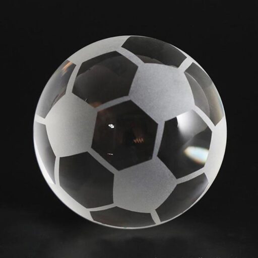 Скляний футбольний м'яч GL-91I D 50мм Артприз GL-91I