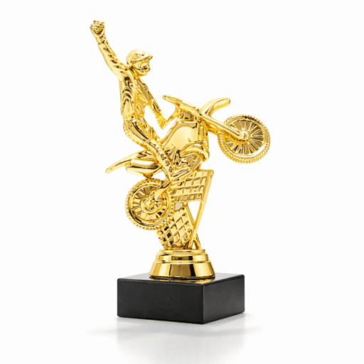 Статуетка “Мотокрос” h16,5 см - нагорода для змагань з мотокросу та мотоспорту | Артприз SM16