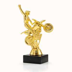 Статуетка “Мотокрос” h16,5 см - нагорода для змагань з мотокросу та мотоспорту | Артприз SM16