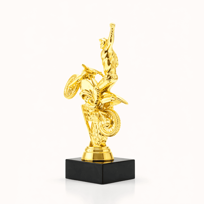 Статуетка “Мотокрос” h16,5 см - нагорода для змагань з мотокросу та мотоспорту | Артприз SM16