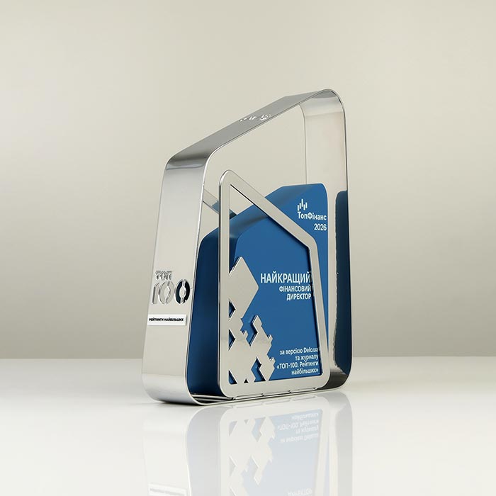 Корпоративна нагорода Delo.ua 20x25см Артприз 0314-6