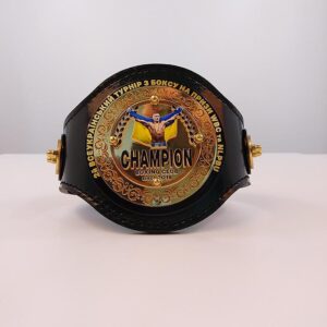 Пояс чемпіонський боксерский сувенірний 45х11см Артприз 8218-5