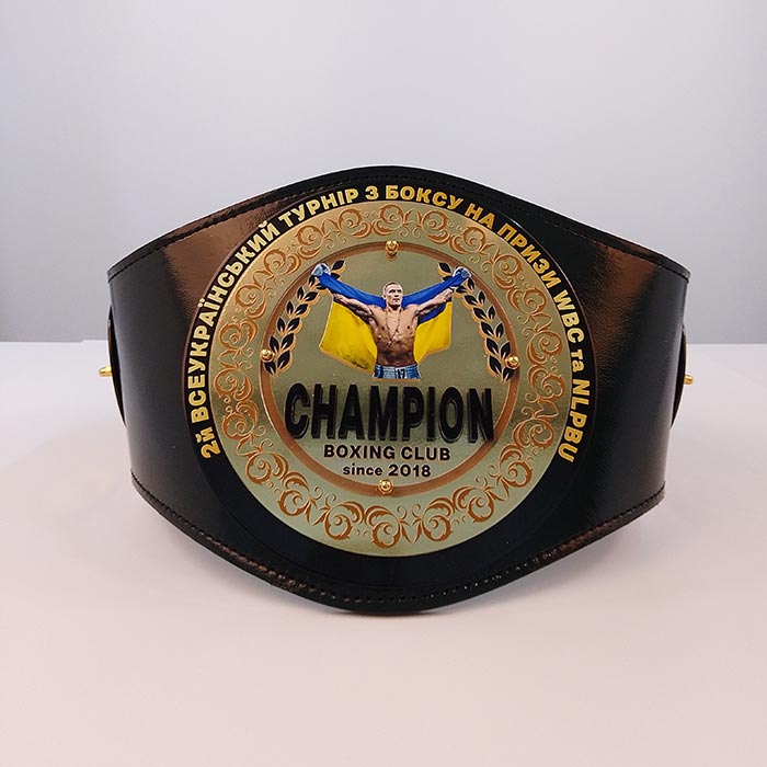 Пояс чемпіонський боксерський підлітковий 100х20см Артприз 8218-25
