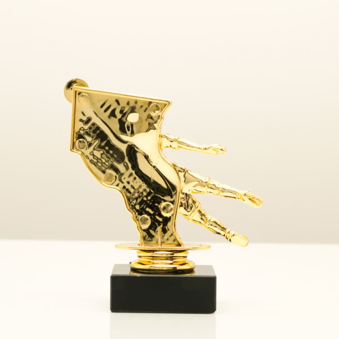 Статуетка ВОРОТАР нагорода з футболу вершина для кубка h12,5см Артприз SV125