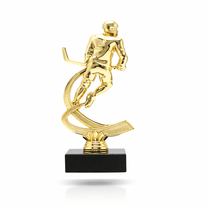 Статуетка «Хокеїст Прорив» - нагорода з хокею на мармуровій основі h17,5 см (Артприз) SH155