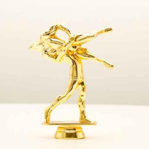 Фігурка СИЛА ПЕРЕМОГИ нагорода з боротьби вершина для кубка h13,5 см