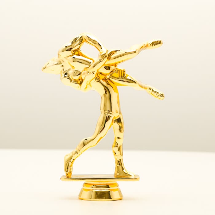 Фігурка СИЛА ПЕРЕМОГИ нагорода з боротьби вершина для кубка h13,5 см